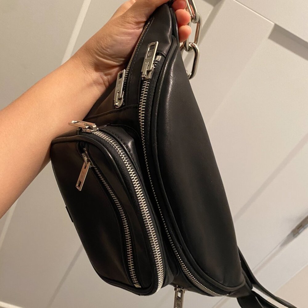 Alexander Wang Attica Fanny Pack In Nappa Leather